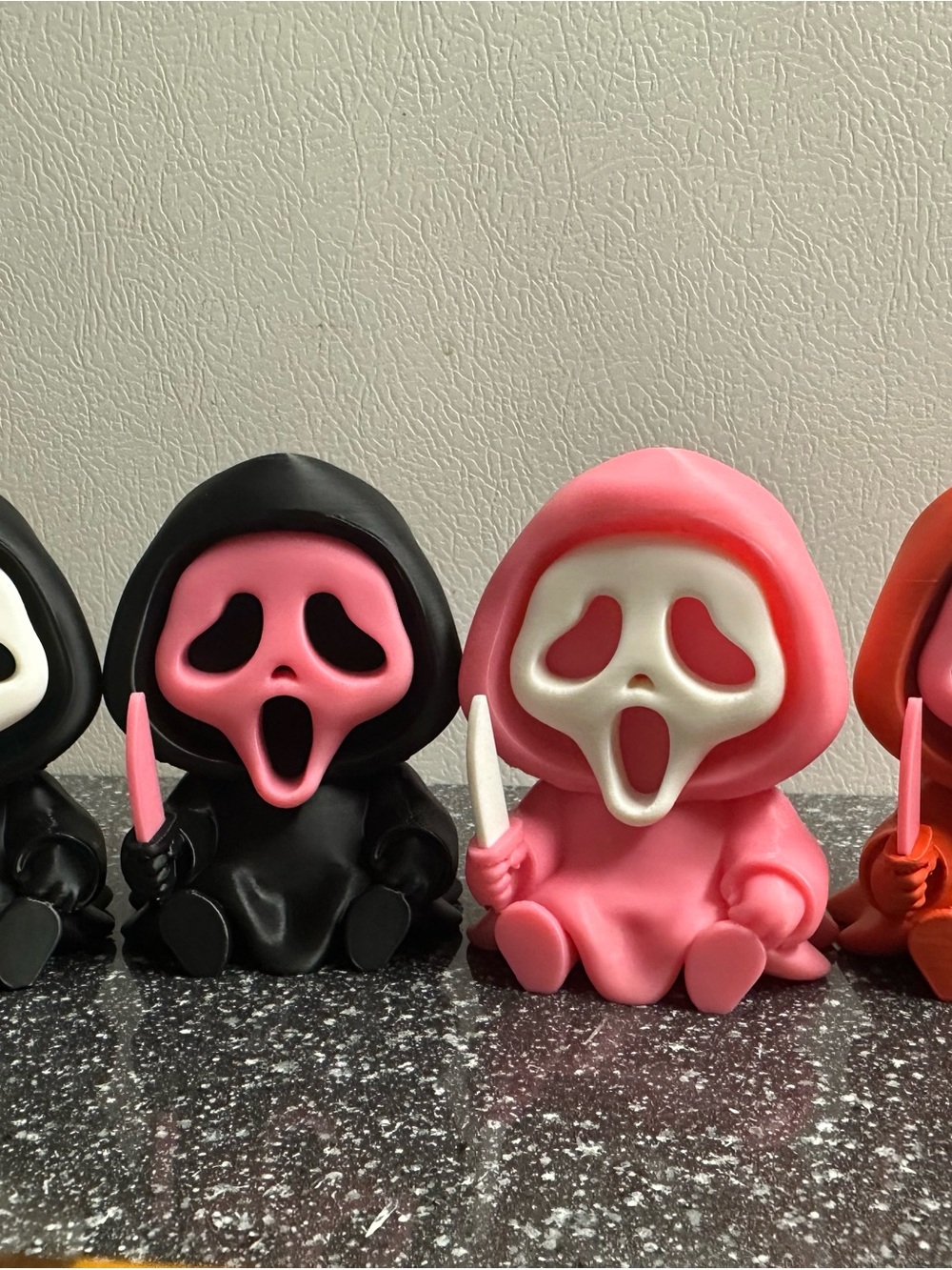 Ghost Face Figure 4- Pack!